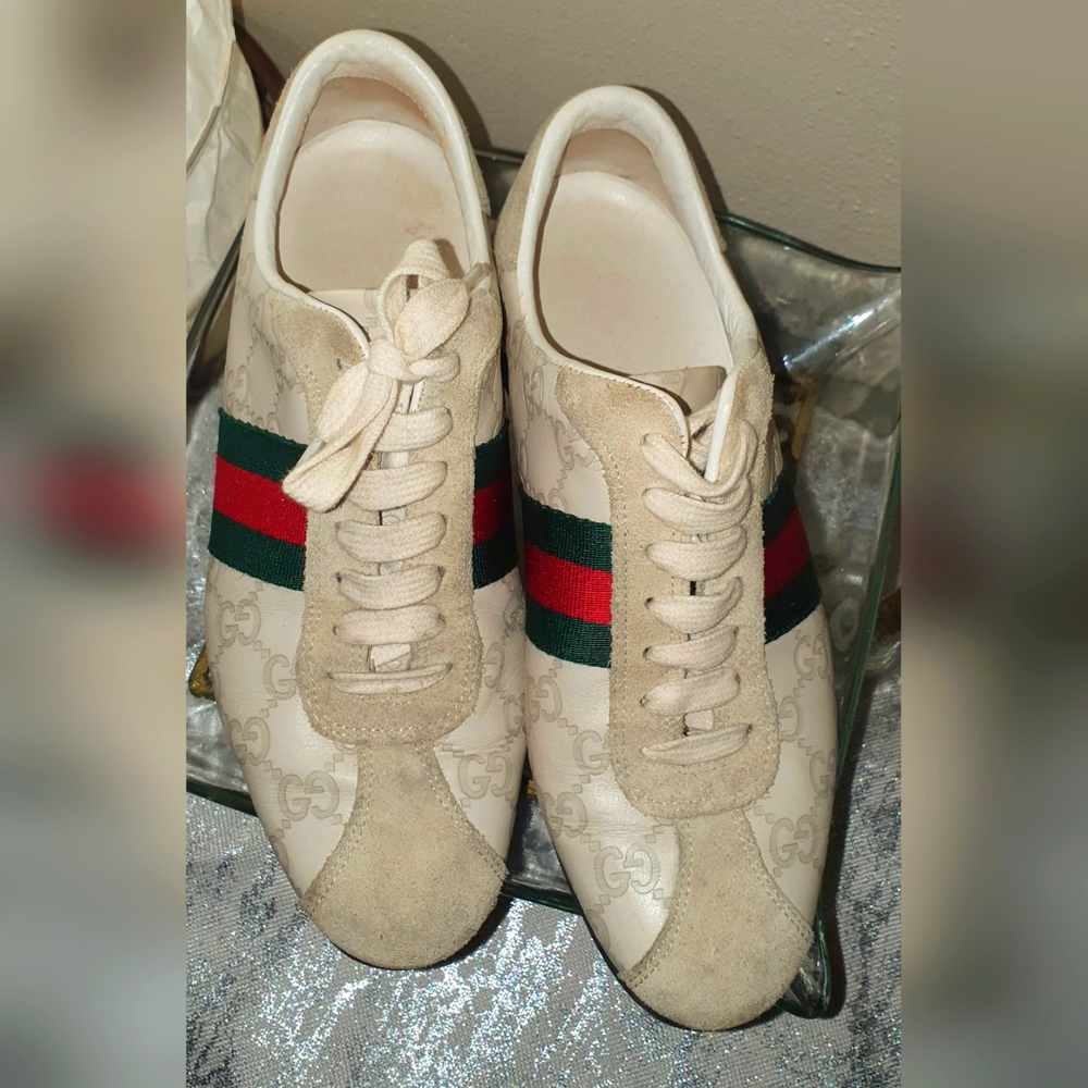 Gucci  Suede Sneakers
